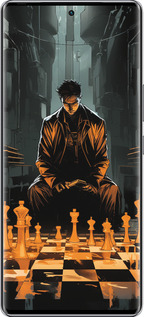 Силиконовый чехол Шахматы для Infinix Zero 40 5G - 5951u-3822 изображение 
