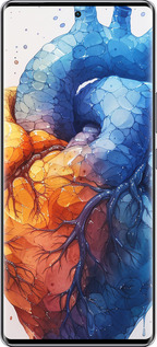 Силиконовый чехол Арт-сердце для Infinix Zero 40 5G - 6034u-3822 изображение 