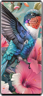 Силиконовый чехол Сказочная колибри для Infinix Zero 40 5G - 6051u-3822 изображение 