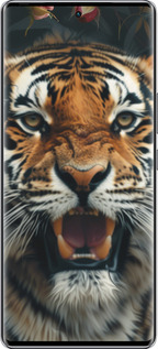 Силиконовый чехол Тигровое величие для Infinix Zero 40 5G - 6080u-3822 изображение 