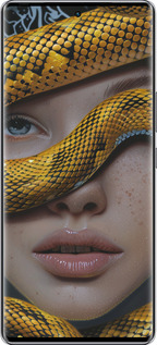 Силіконовий чехол Обійми змії для Infinix Zero 40 5G - 6081u-3822 изображение 