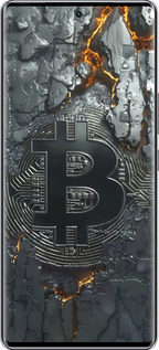 Силиконовый чехол Раскаленный биткойн для Infinix Zero 40 5G - 6091u-3822 изображение 