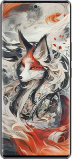 Силиконовый чехол Дух кицунэ' для Infinix Zero 40 5G - 6107u-3822 изображение 