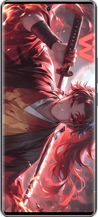 Силиконовый чехол Аниме воин для Infinix Zero 40 5G - 6281u-3822 изображение 