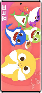 Силиконовый чехол Бейби Шаркс для Infinix Zero 40 5G - 6305u-3822 изображение 