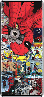 Силиконовый чехол Человек паук 2 для Infinix Zero 40 5G - 6333u-3822 изображение 