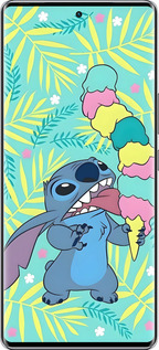 Силиконовый чехол Стич для Infinix Zero 40 5G - 6361u-3822 изображение 