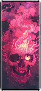 Силиконовый чехол Череп арт для Infinix Zero 40 5G - 6385u-3822 изображение 