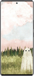 Силиконовый чехол Привидение для Infinix Zero 40 5G - 6401u-3822 изображение 