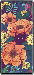 Силиконовый чехол С изображением полевых цветов для Infinix Zero 40 5G - 6419u-3822 изображение 