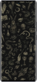 Силиконовый чехол Мистический коллаж с травами и магическими символами для Infinix Zero 40 5G - 6428u-3822 изображение 