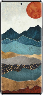 Силиконовый чехол Янтарный закат для Infinix Zero 40 5G - 6475u-3822 изображение 