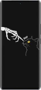 Силиконовый чехол Кошка для Infinix Zero 40 5G - 6505u-3822 изображение 