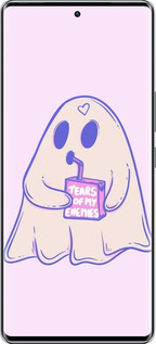 Силиконовый чехол Милый призрак для Infinix Zero 40 5G - 6507u-3822 изображение 