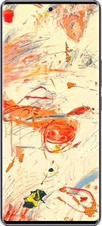Силиконовый чехол Динамичная картина с хаотичными мазками для Infinix Zero 40 5G - 6540u-3822 изображение 