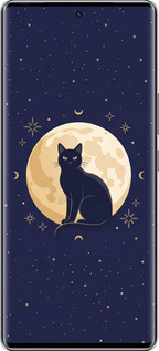 Силиконовый чехол Cute Cat Celestial/Witchy для Infinix Zero 40 5G - 6787u-3822 изображение 