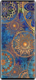 Силіконовий чехол Золотий візерунок для Infinix Zero 40 5G - 678u-3822 изображение 