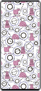 Силіконовий чехол Кумедні коти для Infinix Zero 40 5G - 907u-3822 изображение 