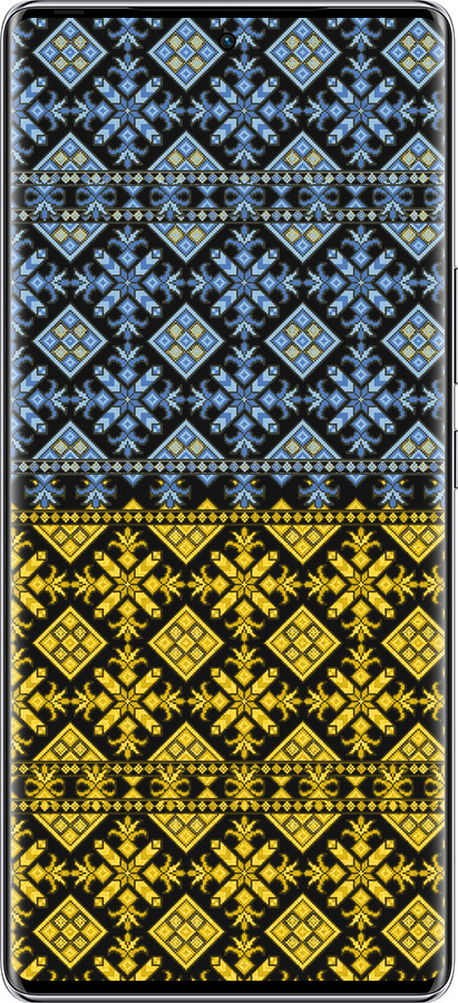 Силиконовый чехол Жовто-блакитна вишиванка для Infinix Zero 40 5G - 1169u-3822 изображение 