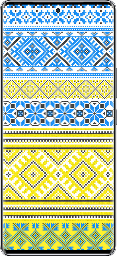 Силіконовий чехол Вишиванка 40 для Infinix Zero 40 5G - 1174u-3822 изображение 