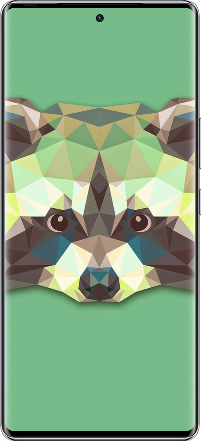 Силиконовый чехол Енот для Infinix Zero 40 5G - 1217u-3822 изображение 