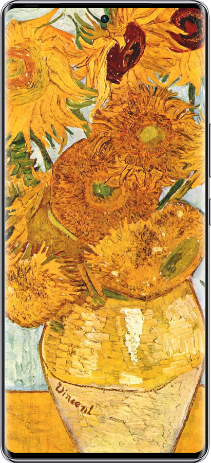 Силиконовый чехол Винсент Ван Гог. Подсолнухи для Infinix Zero 40 5G - 162u-3822 изображение 