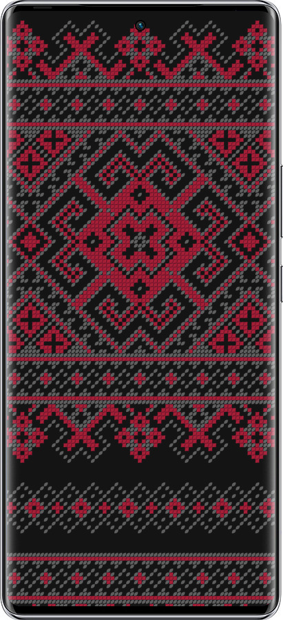 Силіконовий чехол Вишиванка 52 для Infinix Zero 40 5G - 1763u-3822 изображение 