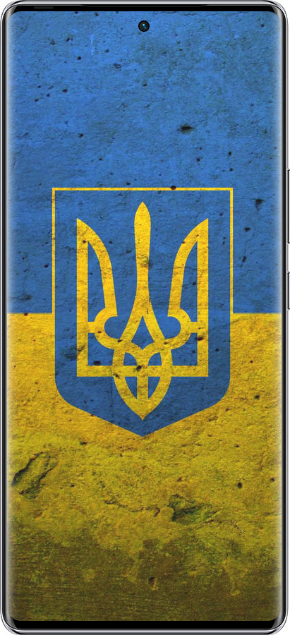 Силиконовый чехол Флаг и герб Украины 2 для Infinix Zero 40 5G - 378u-3822 изображение 