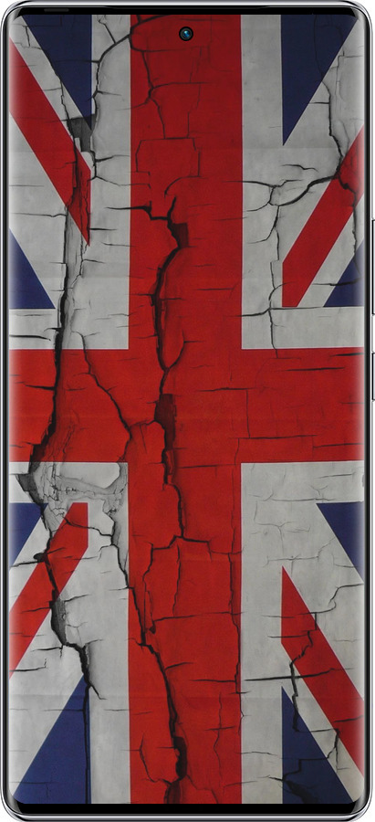 Силиконовый чехол Флаг Великобритании 2 для Infinix Zero 40 5G - 387u-3822 изображение 
