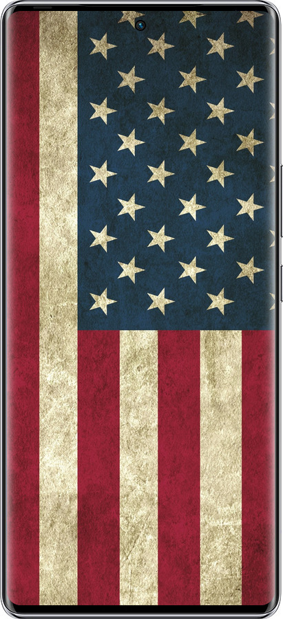 Силіконовий чехол Прапор США для Infinix Zero 40 5G - 395u-3822 изображение 