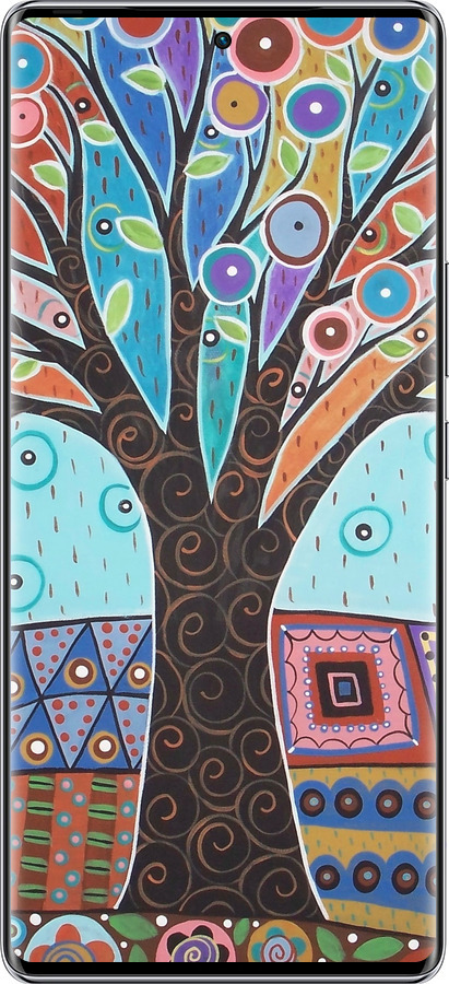 Силиконовый чехол Арт-дерево для Infinix Zero 40 5G - 4008u-3822 изображение 