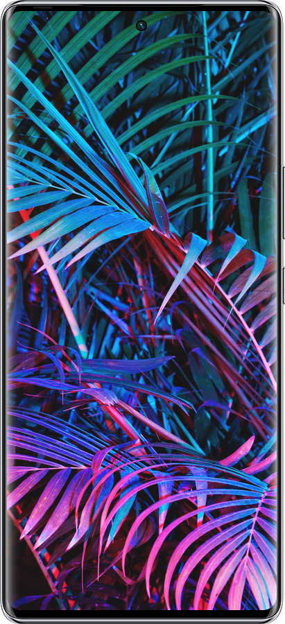 Силиконовый чехол Папоротник под ультрафиолетом для Infinix Zero 40 5G - 4069u-3822 изображение 