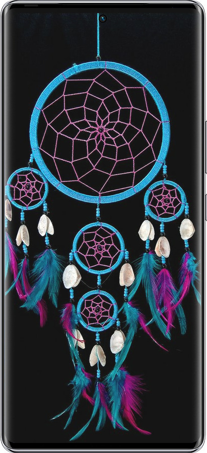 Силиконовый чехол Ловец снов для Infinix Zero 40 5G - 4070u-3822 изображение 