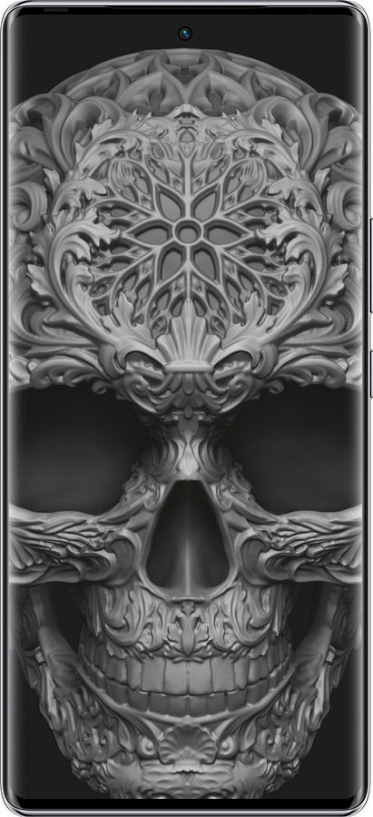 Силиконовый чехол skull-ornament для Infinix Zero 40 5G - 4101u-3822 изображение 