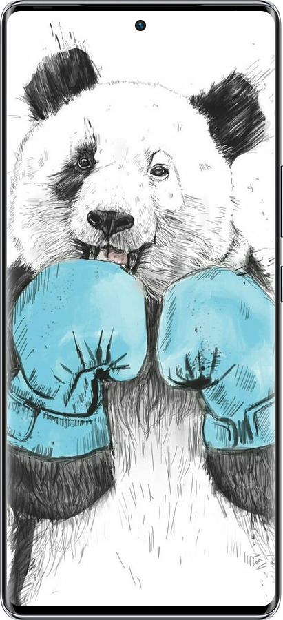 Силиконовый чехол Панда-боксер для Infinix Zero 40 5G - 4104u-3822 изображение 