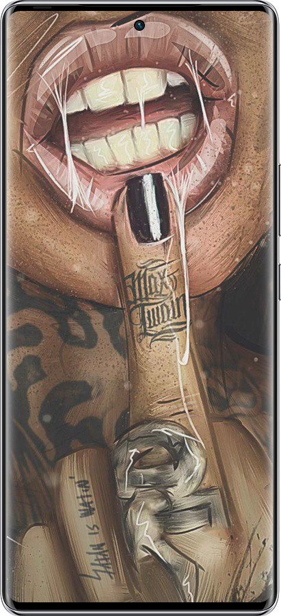 Силиконовый чехол Swag-girl для Infinix Zero 40 5G - 4124u-3822 изображение 