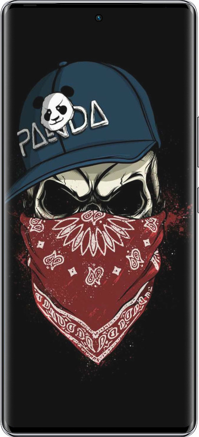 Силіконовий чехол Череп в кепці для Infinix Zero 40 5G - 4127u-3822 изображение 