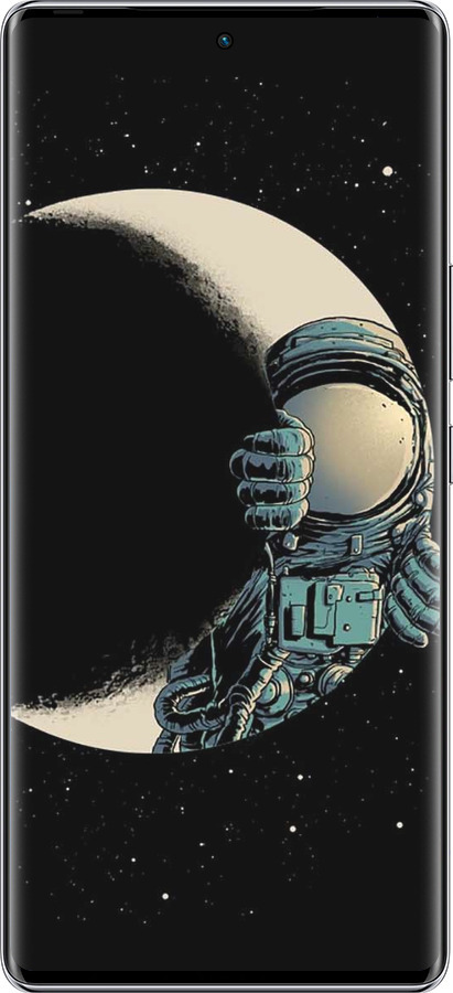 Силиконовый чехол Астронавт для Infinix Zero 40 5G - 4134u-3822 изображение 