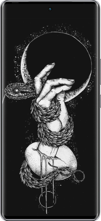 Силиконовый чехол Змея в руке для Infinix Zero 40 5G - 4149u-3822 изображение 