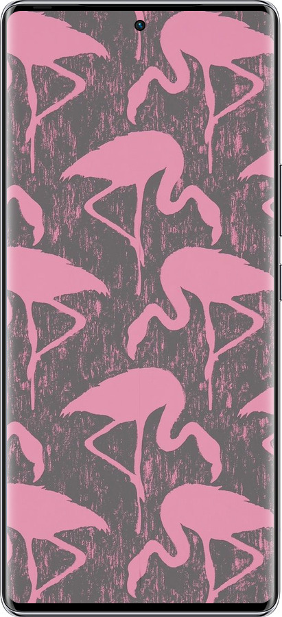 Силиконовый чехол Vintage-Flamingos для Infinix Zero 40 5G - 4171u-3822 изображение 