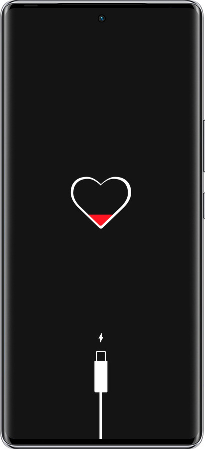 Силиконовый чехол Подзарядка сердца для Infinix Zero 40 5G - 4274u-3822 изображение 