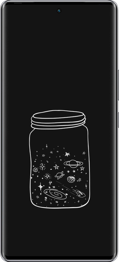 Силиконовый чехол Космос в банке для Infinix Zero 40 5G - 4297u-3822 изображение 