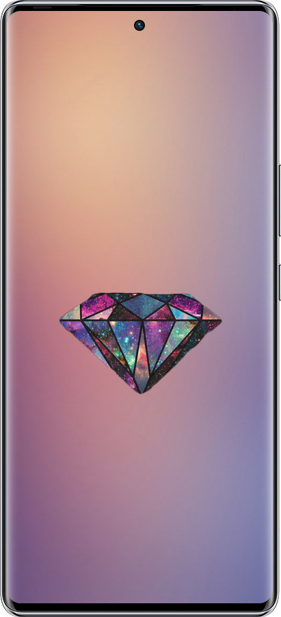 Силіконовий чехол Діамант для Infinix Zero 40 5G - 4352u-3822 изображение 