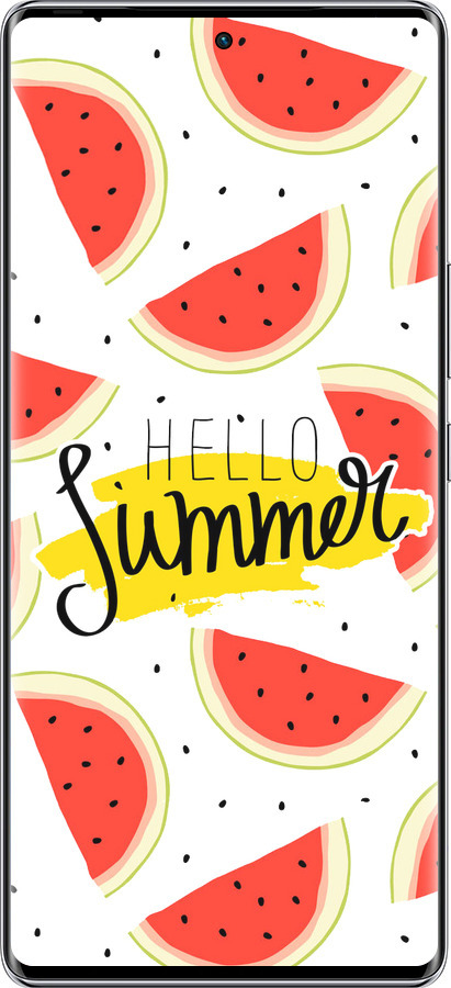 Силиконовый чехол Hello Summer для Infinix Zero 40 5G - 4356u-3822 изображение 