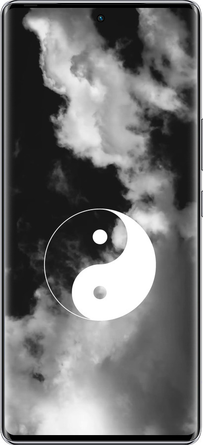 Силиконовый чехол Инь и Янь для Infinix Zero 40 5G - 4389u-3822 изображение 