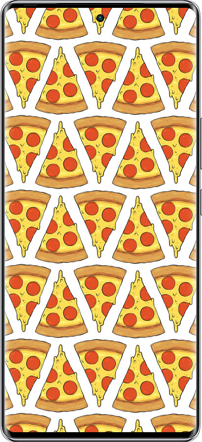 Силиконовый чехол Пицца для Infinix Zero 40 5G - 4408u-3822 изображение 