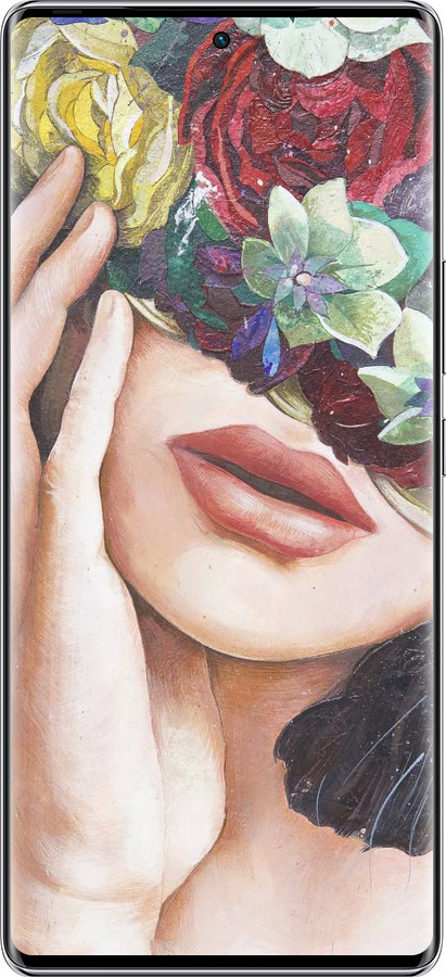 Силиконовый чехол Head Flower для Infinix Zero 40 5G - 4460u-3822 изображение 