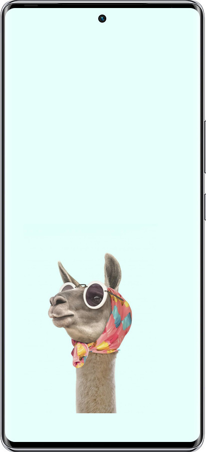 Силіконовий чехол Модна лама для Infinix Zero 40 5G - 4479u-3822 изображение 