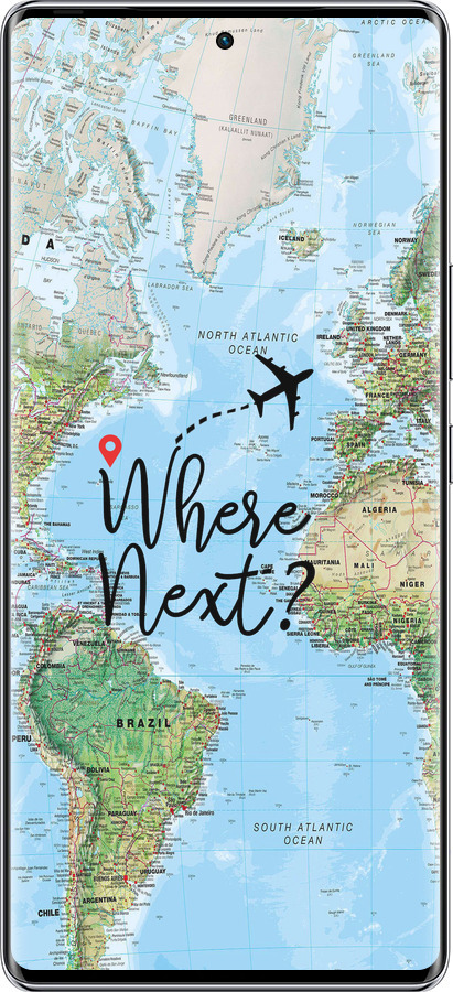 Силіконовий чехол Подорож для Infinix Zero 40 5G - 4503u-3822 изображение 