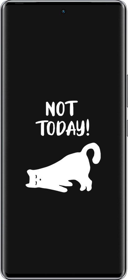 Силиконовый чехол Уставший кот для Infinix Zero 40 5G - 4535u-3822 изображение 